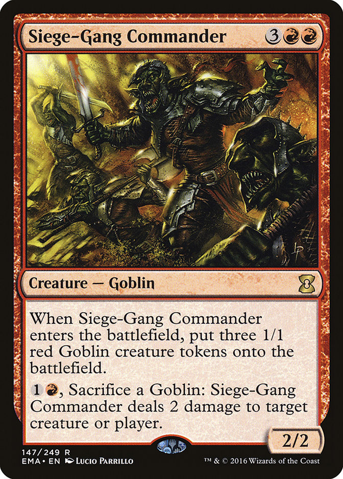 Siege-Gang Commander - Foil