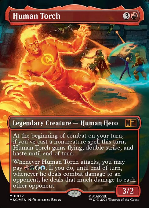 Human Torch - Surge Foil