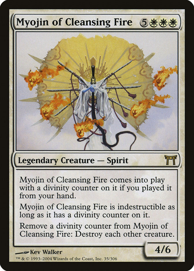 Myojin of Cleansing Fire - Foil