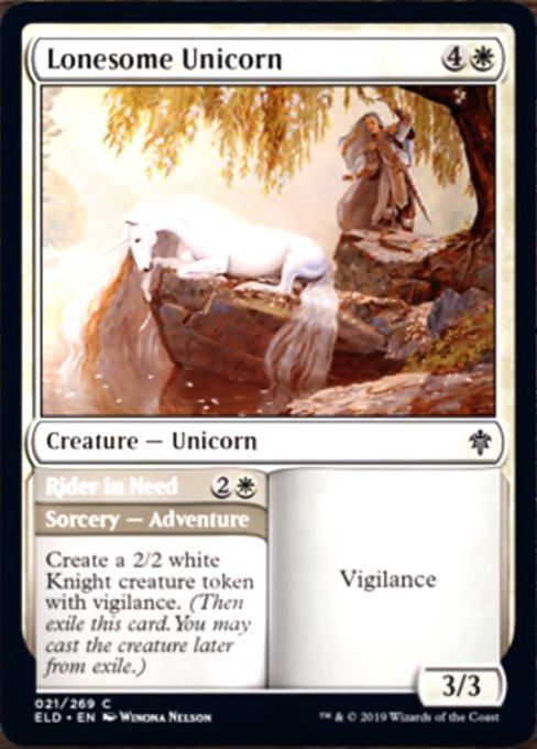 Lonesome Unicorn // Rider in Need - Foil