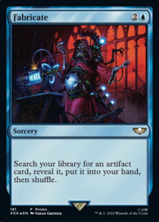 Fabricate - Foil - Warhammer 40,000 Release Promo