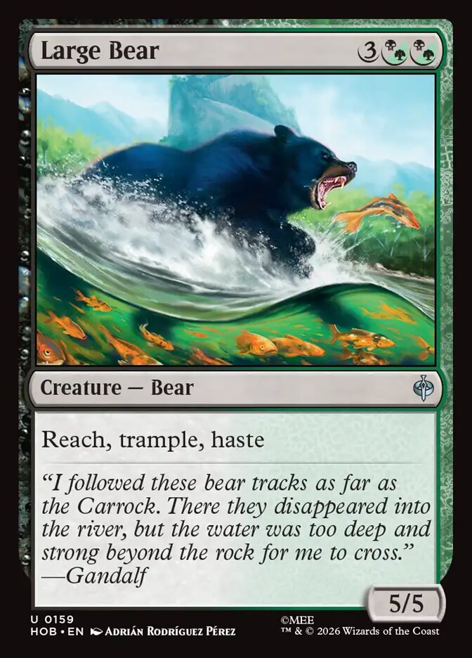 Large Bear - Foil