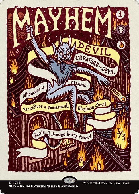 Mayhem Devil - Foil