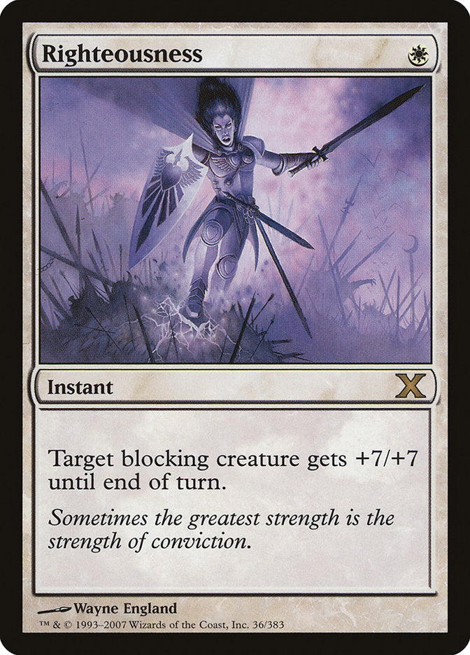 Righteousness - Foil