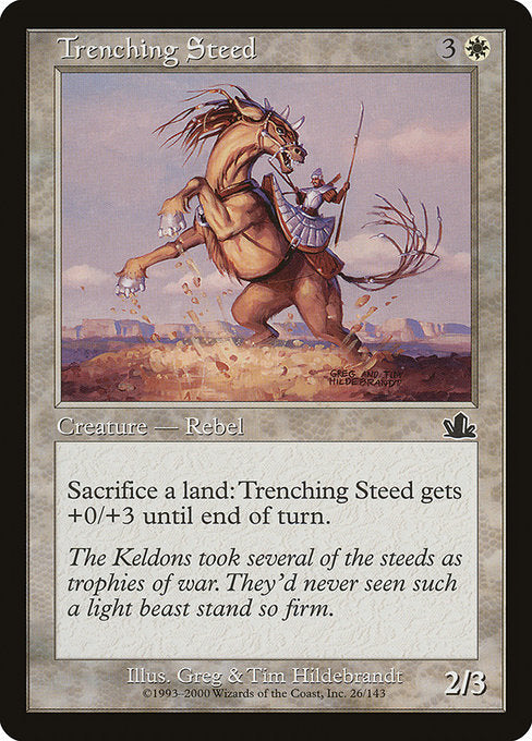 Trenching Steed - Foil