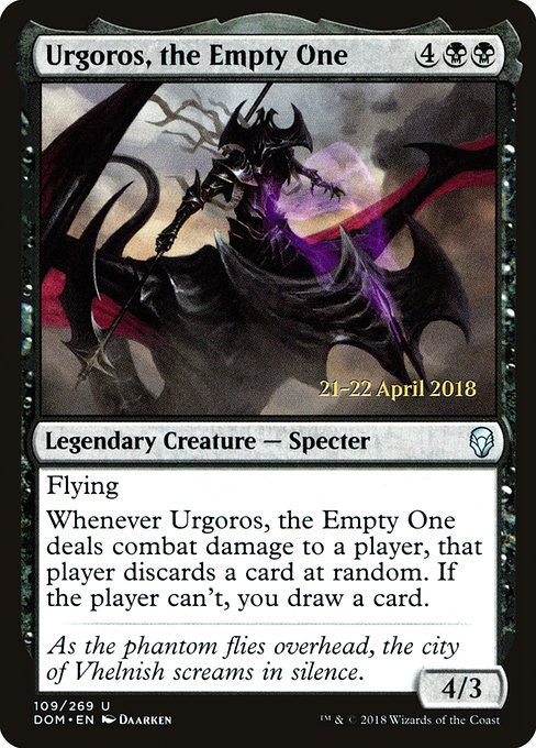 Urgoros, the Empty One - Foil - Prerelease Promo