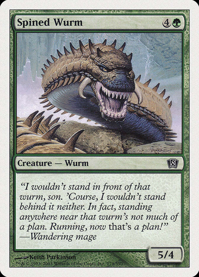 Spined Wurm - Foil