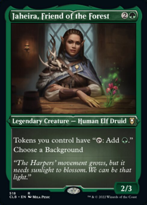 Jaheira, Friend of the Forest - Foil-Etched