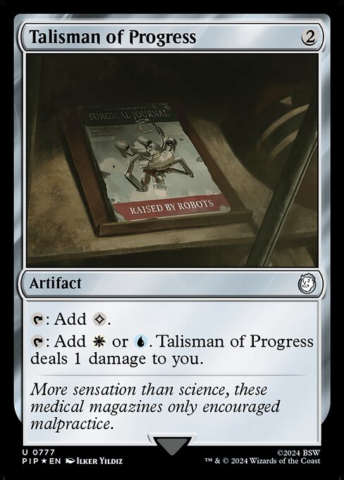 Talisman of Progress - Surge Foil