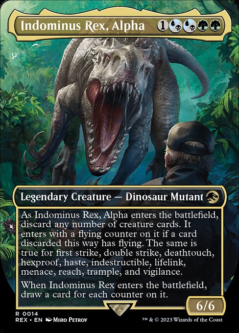 Indominus Rex, Alpha - Foil