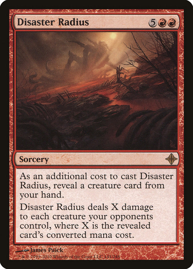 Disaster Radius - Foil