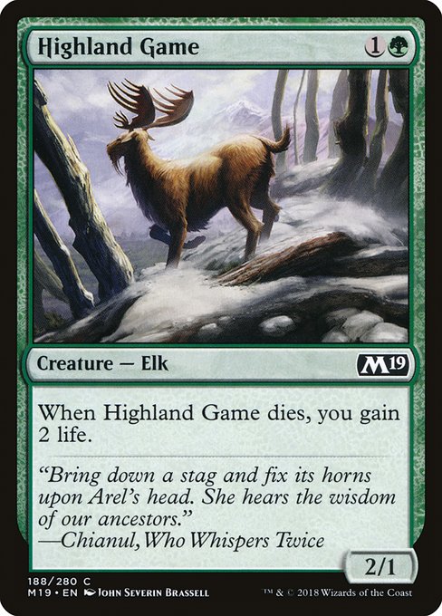 Highland Game - Foil