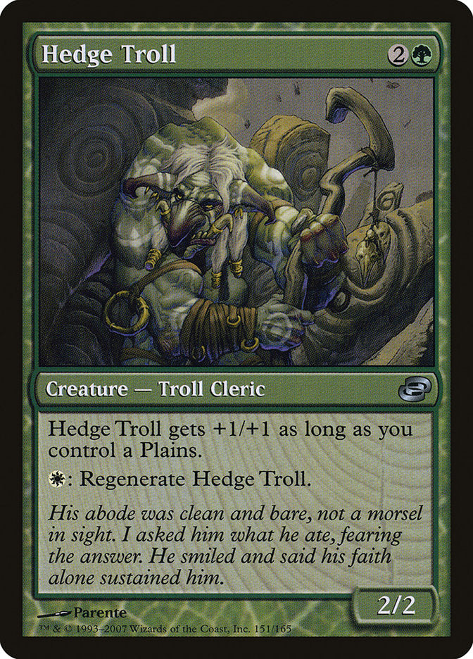 Hedge Troll - Foil