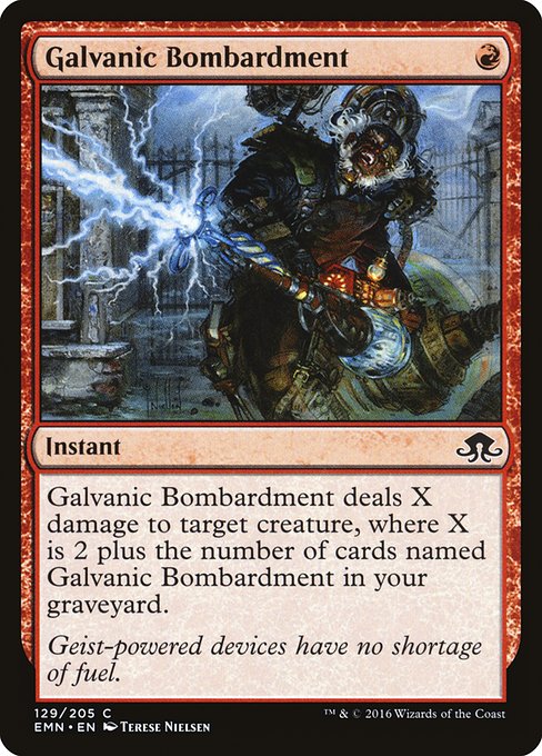 Galvanic Bombardment - Foil