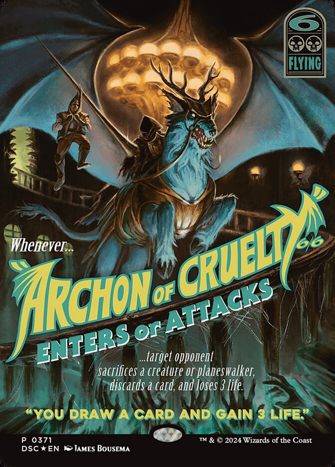 Archon of Cruelty - Foil - Bundle Promo