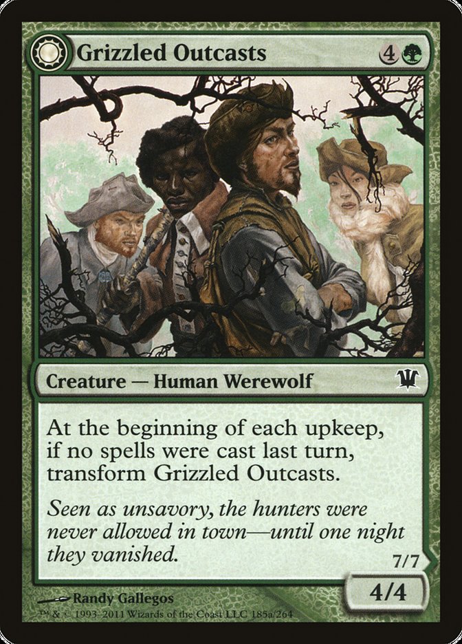 Grizzled Outcasts // Krallenhorde Wantons - Foil