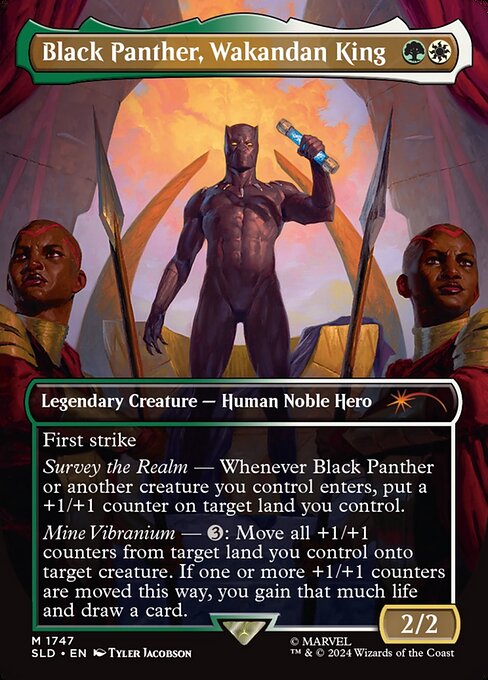 Black Panther, Wakandan King - Foil