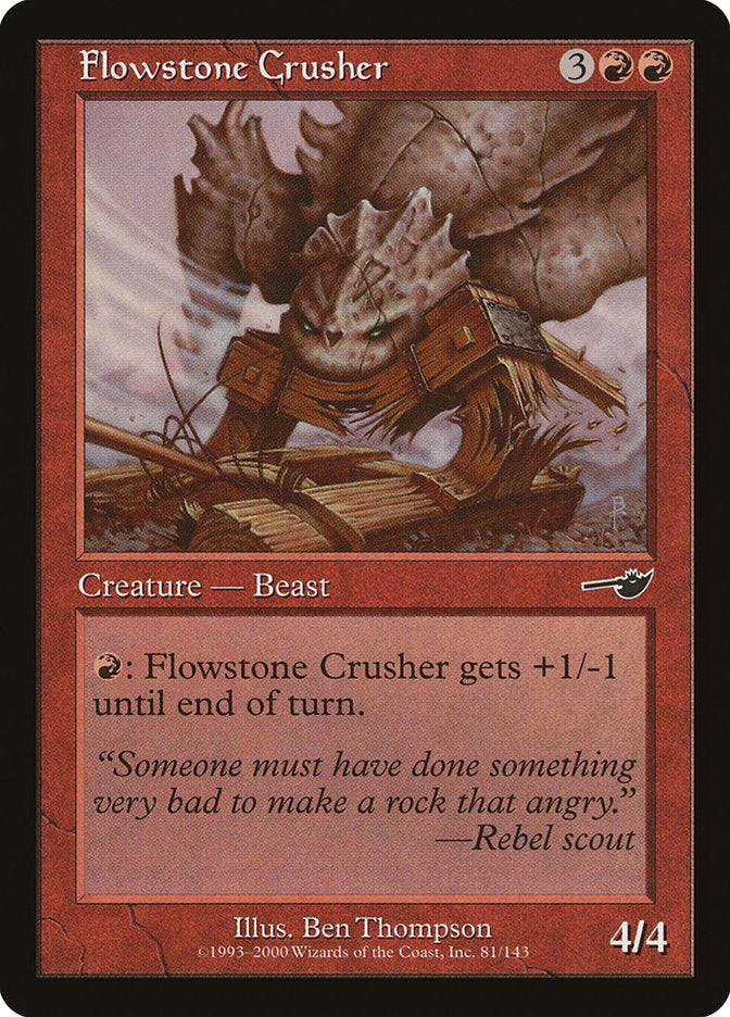 Flowstone Crusher - Foil