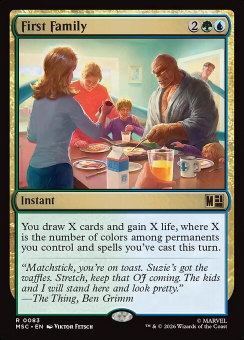 First Family - Surge Foil