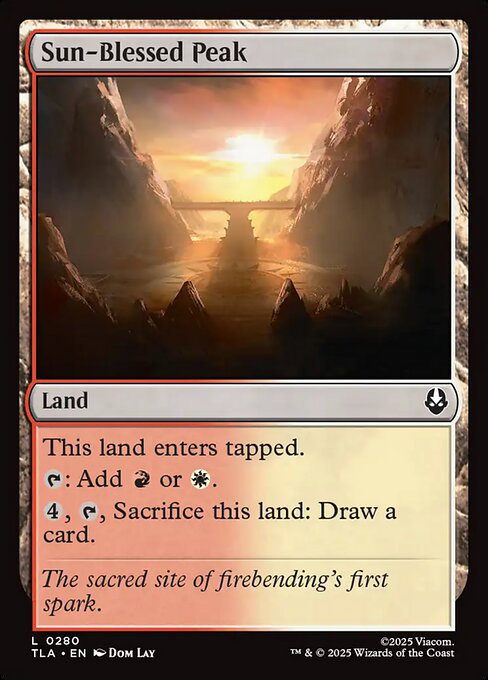 Sun-Blessed Peak - Foil