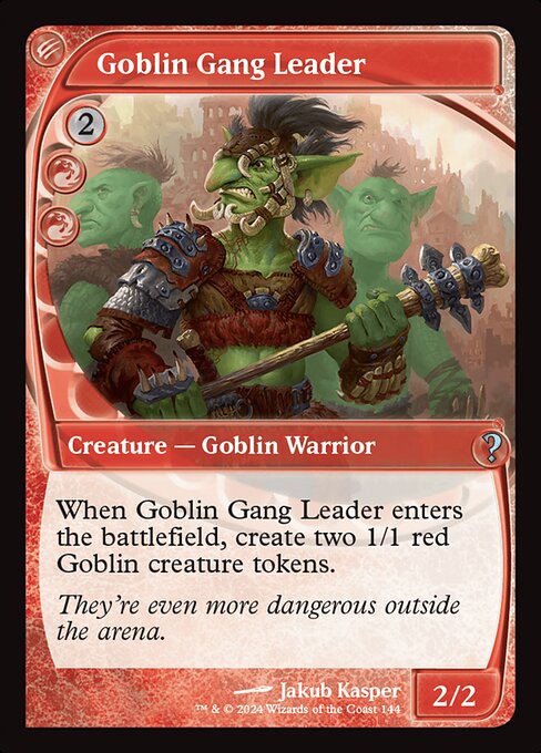 Goblin Gang Leader - Foil