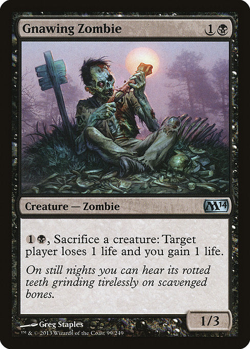Gnawing Zombie - Foil