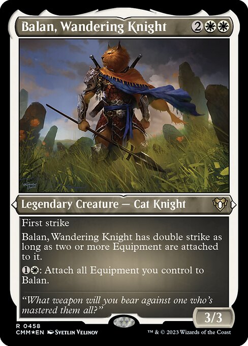 Balan, Wandering Knight - Foil-Etched
