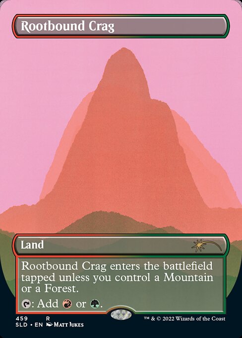 Rootbound Crag - Foil