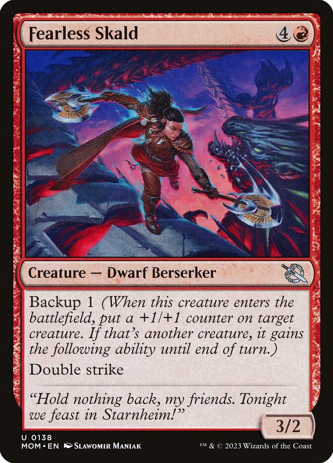 Fearless Skald - Foil