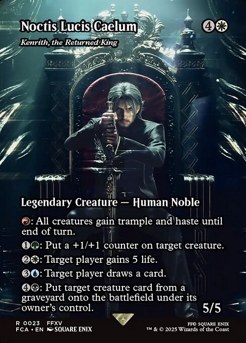 Kenrith, the Returned King (Noctis Lucis Caelum) - Foil
