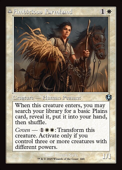 Ambitious Farmhand - Foil