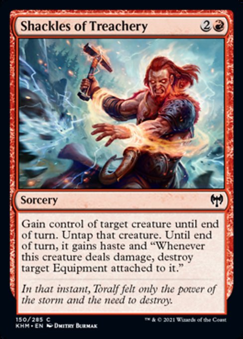Shackles of Treachery - Foil