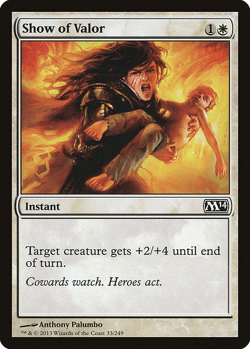 Show of Valor - Foil