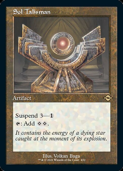Sol Talisman - Foil-Etched