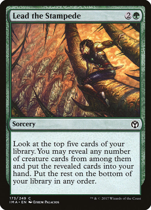 Lead the Stampede - Foil