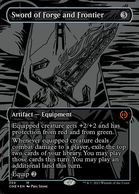 Sword of Forge and Frontier - Oil Slick Foil