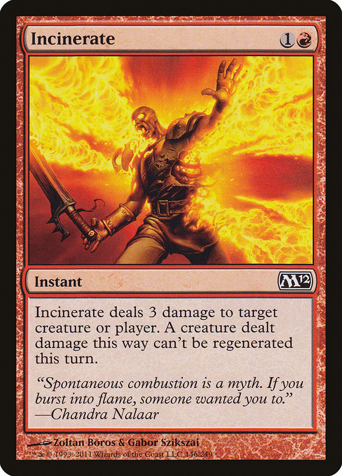 Incinerate - Foil