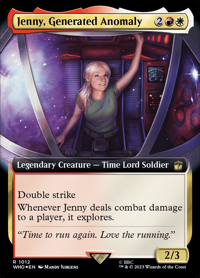Jenny, Generated Anomaly - Surge Foil
