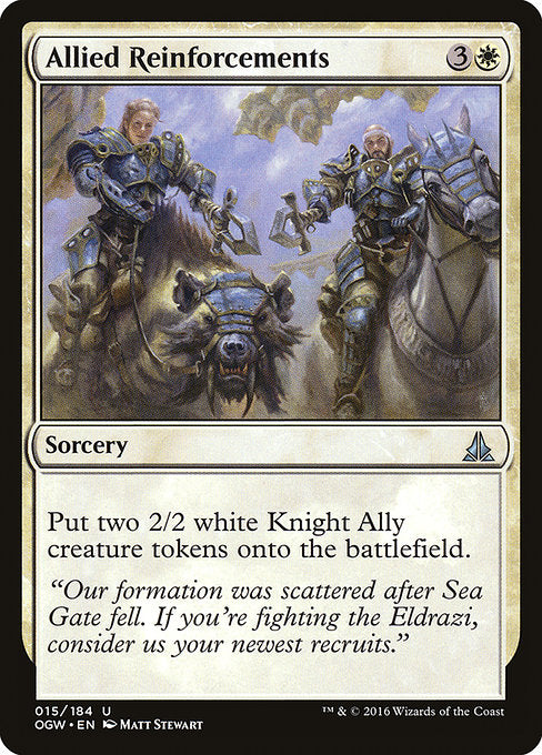 Allied Reinforcements - Foil