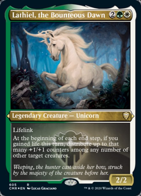 Lathiel, the Bounteous Dawn - Foil-Etched