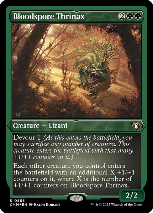 Bloodspore Thrinax - Foil-Etched