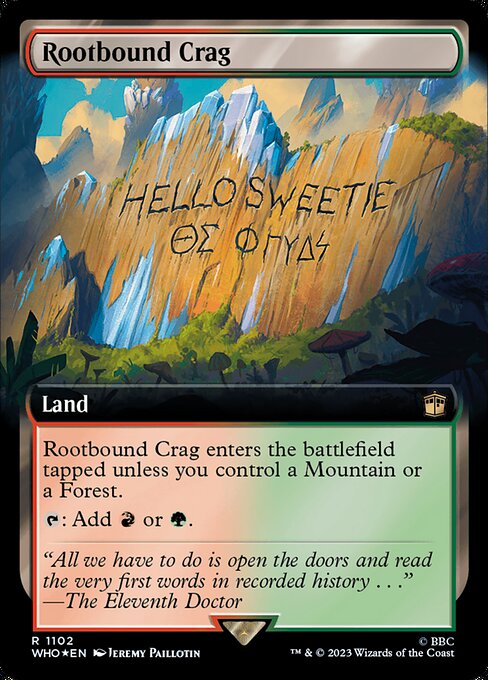 Rootbound Crag - Surge Foil
