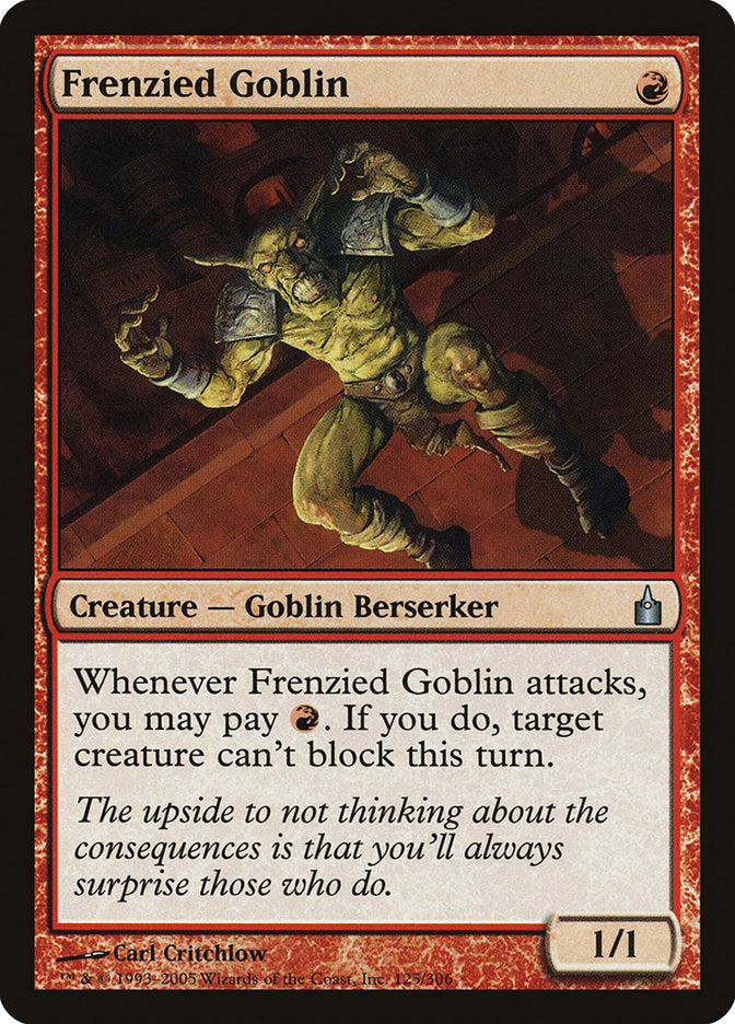Frenzied Goblin - Foil