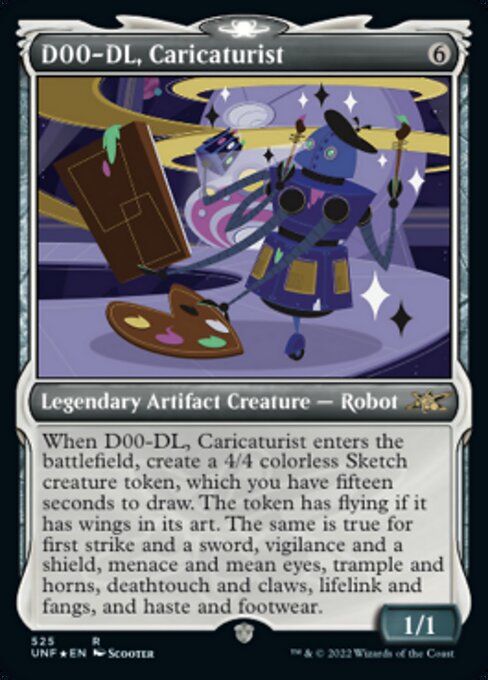 D00-DL, Caricaturist - Galaxy Foil
