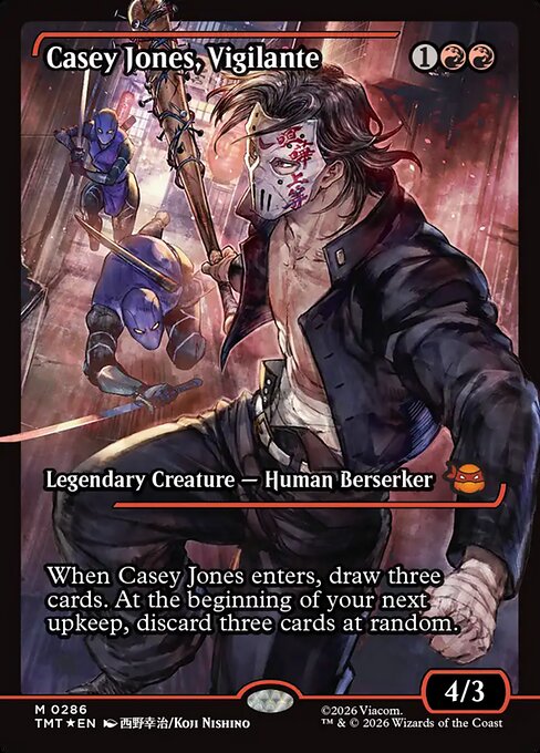 Casey Jones, Vigilante - Foil