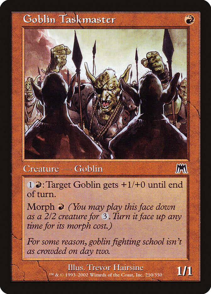 Goblin Taskmaster - Foil