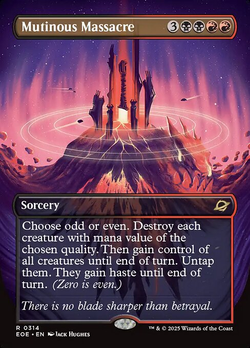 Mutinous Massacre - Foil