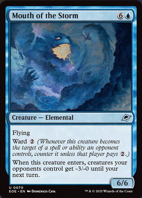 Mouth of the Storm - Foil