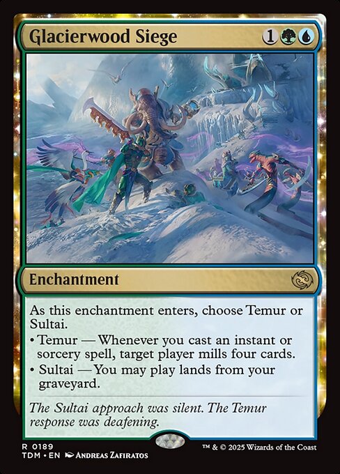 Glacierwood Siege - Foil