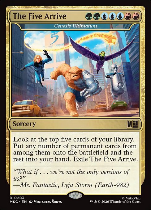 Genesis Ultimatum (The Five Arrive)